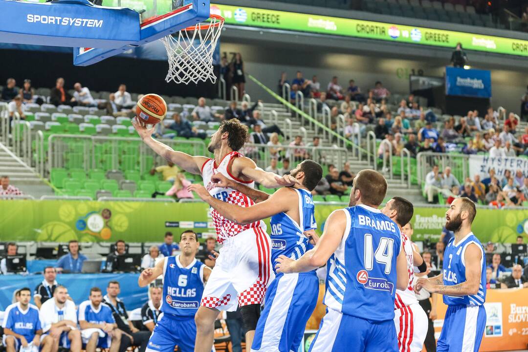 "Eurobasket": Kroatija - Graikija