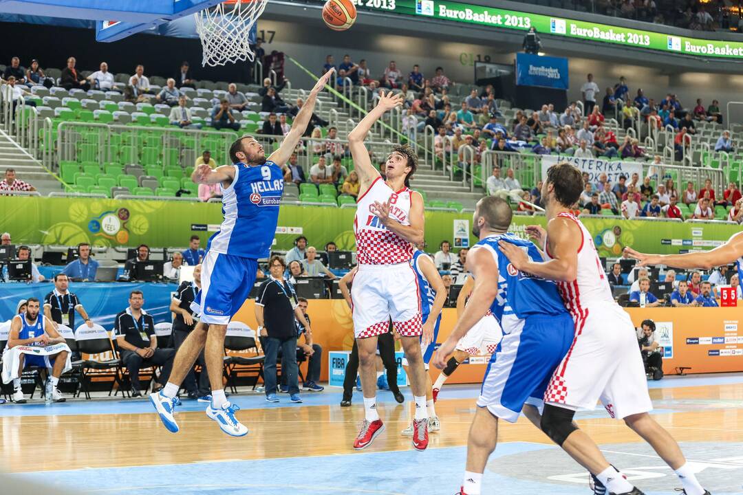 "Eurobasket": Kroatija - Graikija