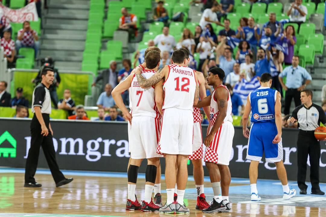 "Eurobasket": Kroatija - Graikija