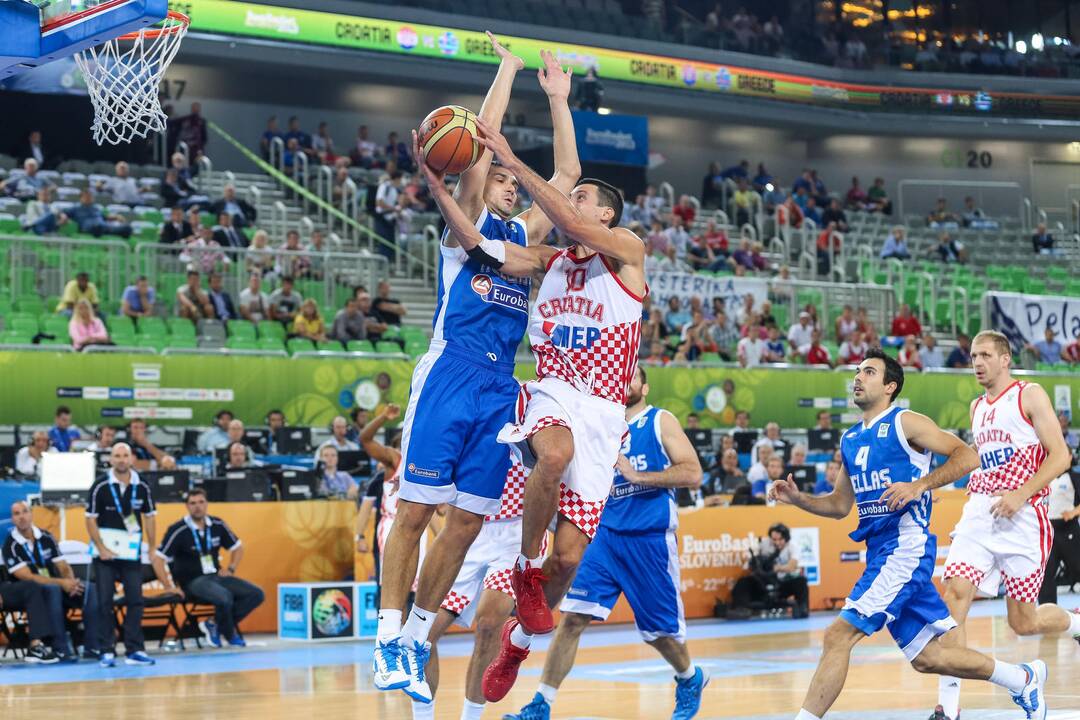 "Eurobasket": Kroatija - Graikija