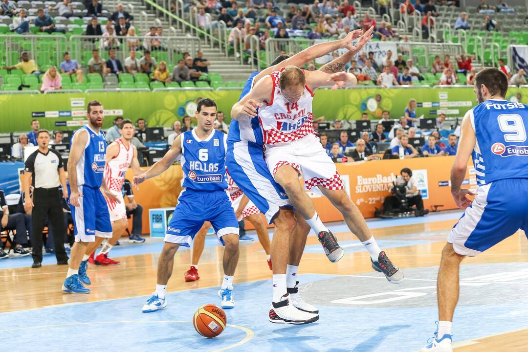 "Eurobasket": Kroatija - Graikija