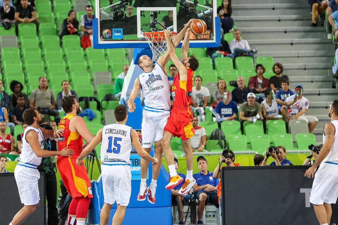 "Eurobasket": Italija - Ispanija