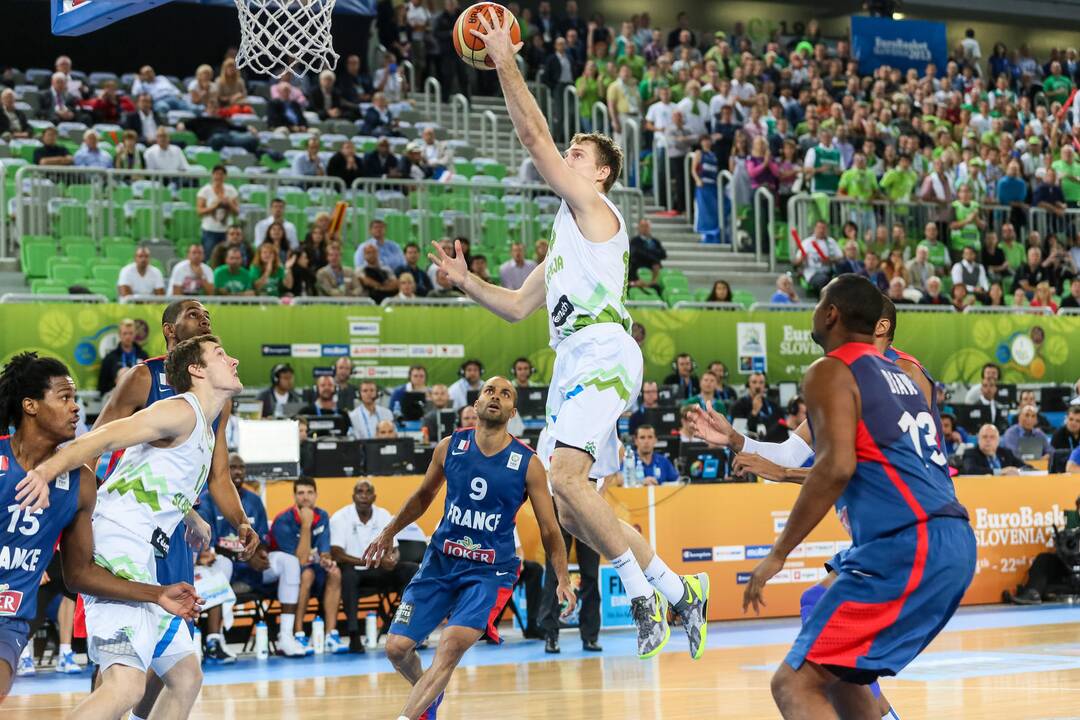 "Eurobasket": Slovėnija - Prancūzija