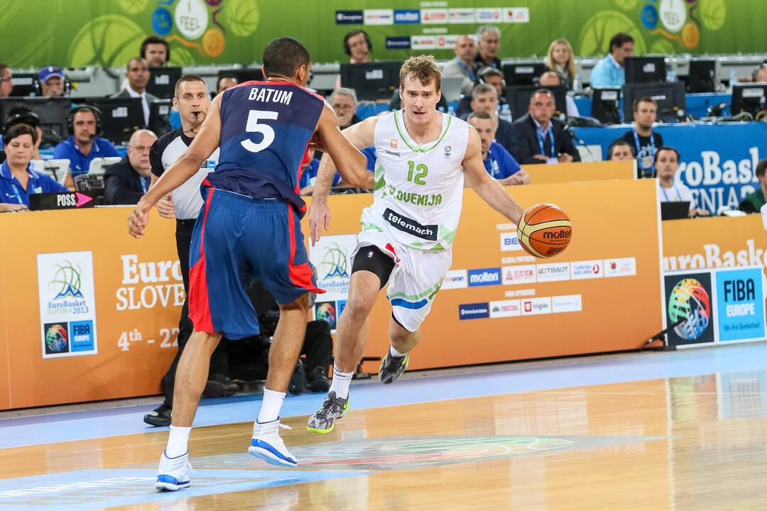 "Eurobasket": Slovėnija - Prancūzija