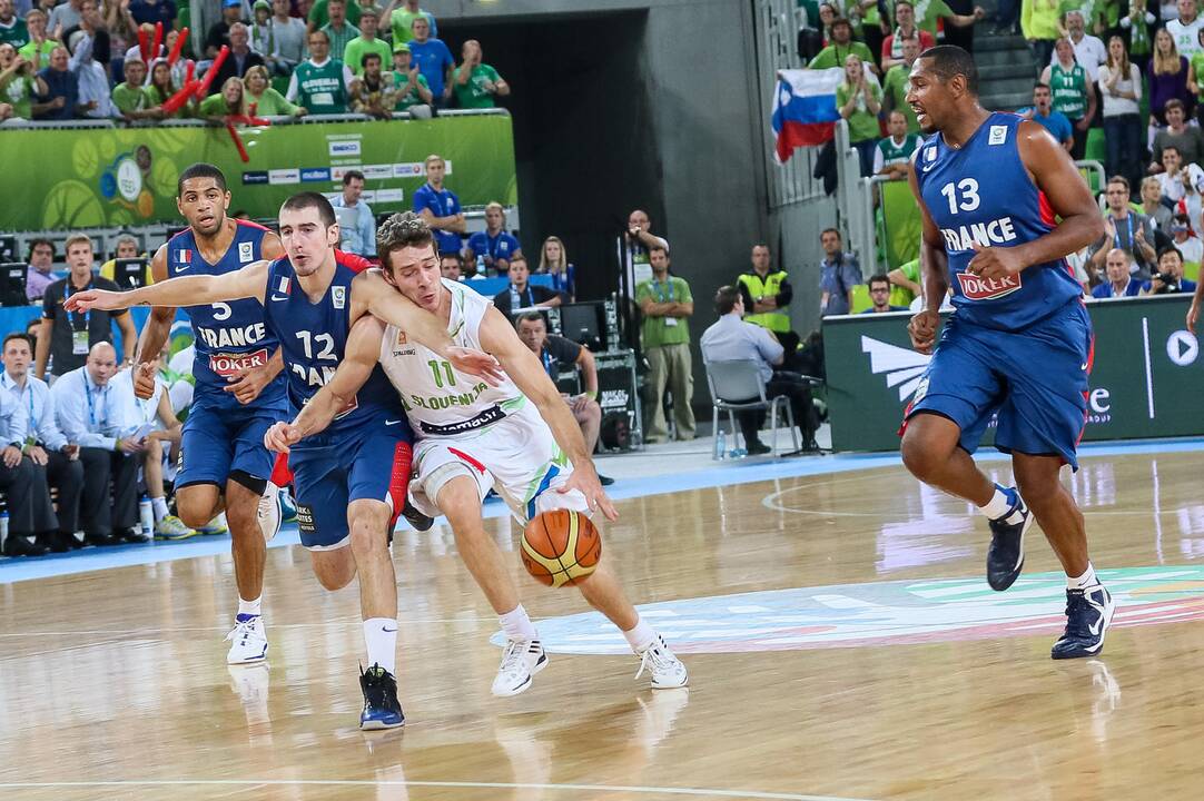 "Eurobasket": Slovėnija - Prancūzija