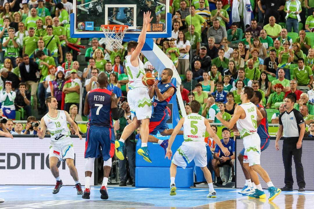 "Eurobasket": Slovėnija - Prancūzija