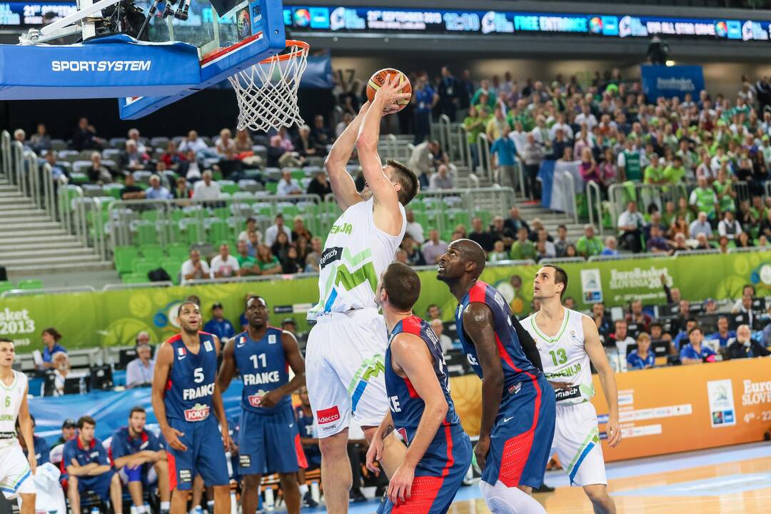 "Eurobasket": Slovėnija - Prancūzija