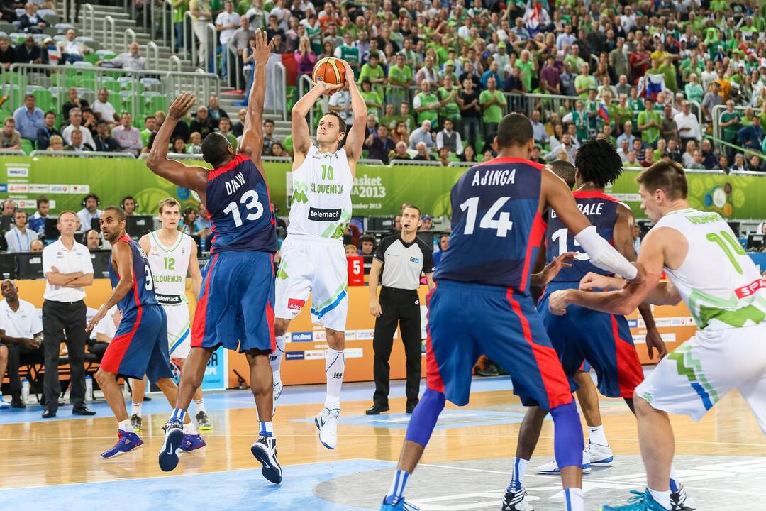 "Eurobasket": Slovėnija - Prancūzija