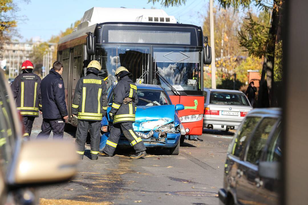 Avarija A.Baranausko gatvėje 
