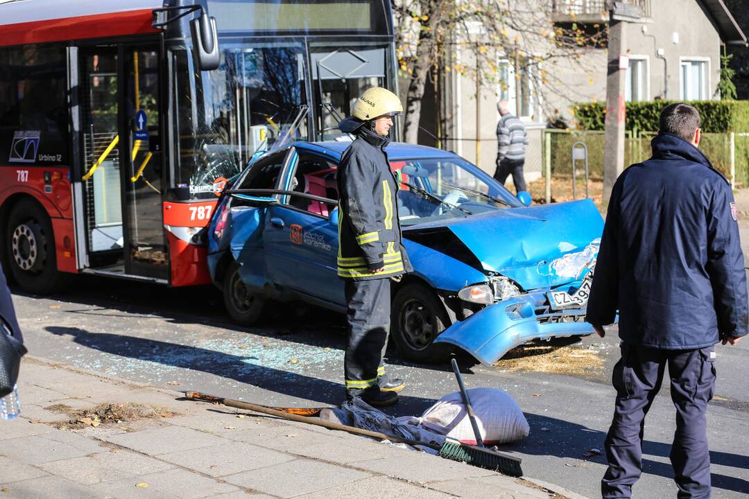 Avarija A.Baranausko gatvėje 
