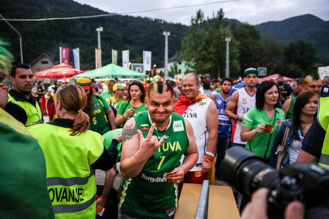 Eurobasket: Lietuva - Serbija