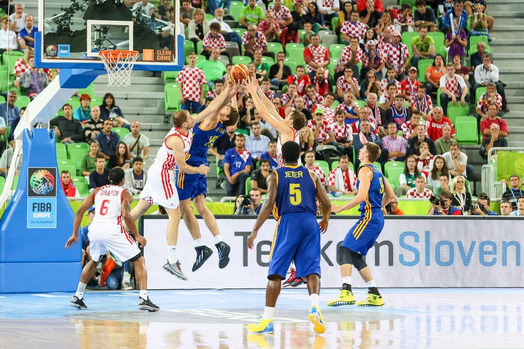 "Eurobasket": Kroatija - Ukraina