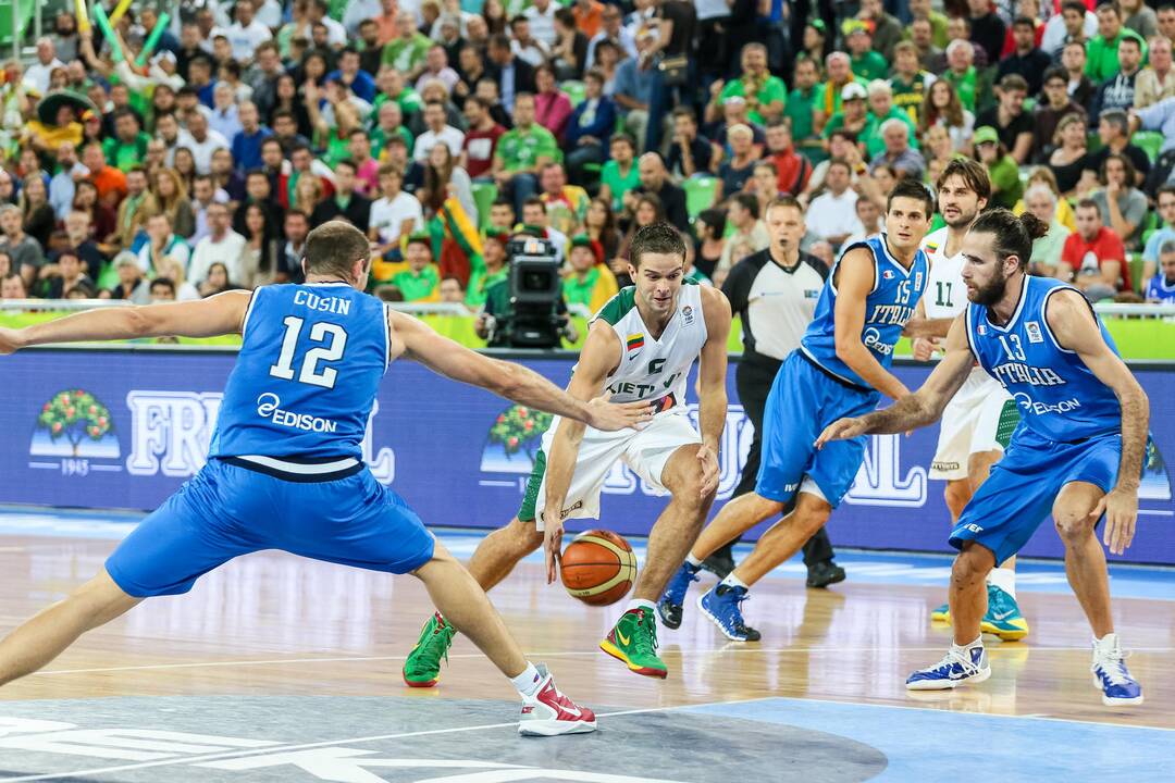 "Eurobasket": Lietuva - Italija