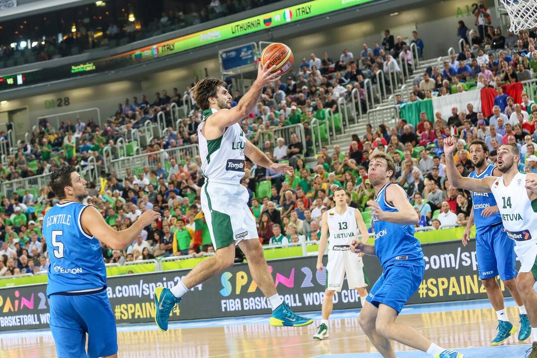 "Eurobasket": Lietuva - Italija