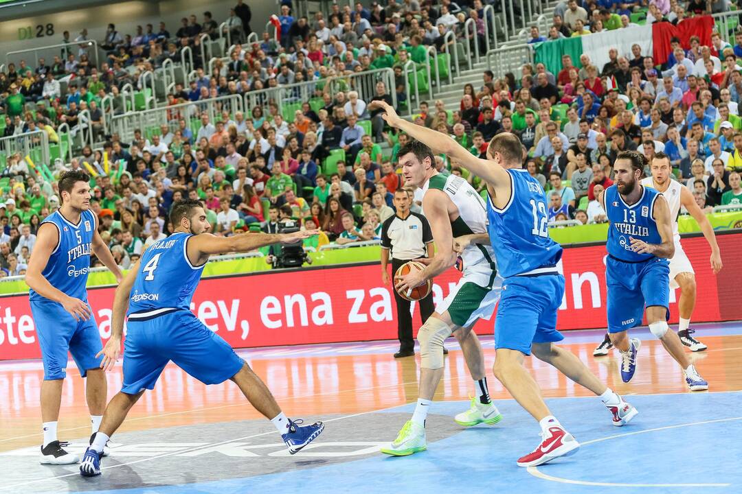 "Eurobasket": Lietuva - Italija