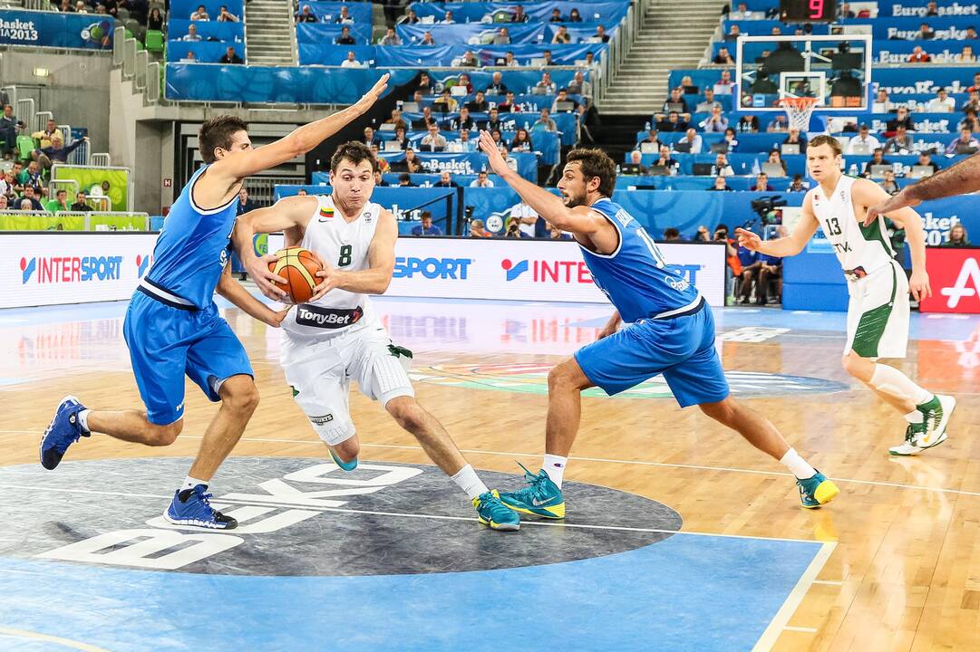 "Eurobasket": Lietuva - Italija