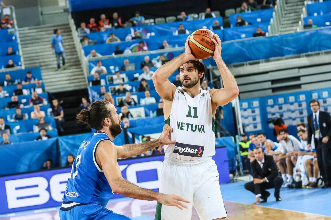 "Eurobasket": Lietuva - Italija