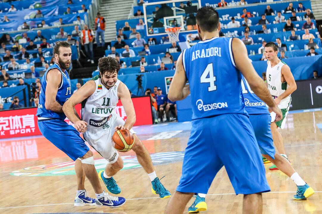 "Eurobasket": Lietuva - Italija