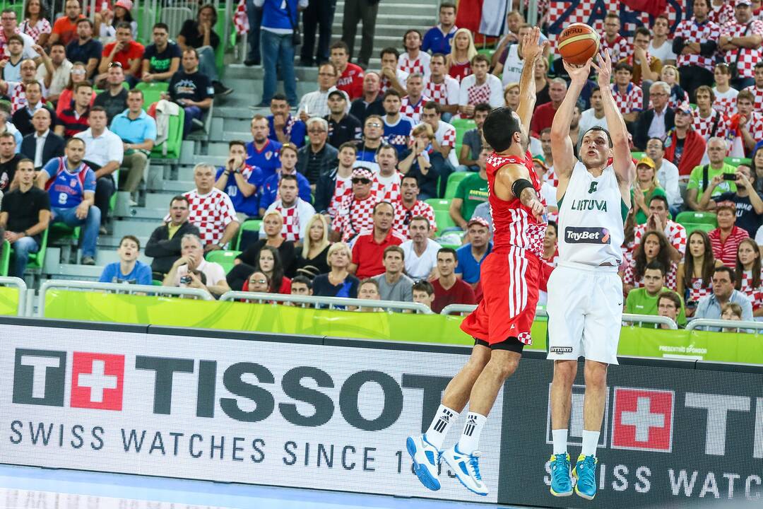 "Eurobasket": Lietuva - Kroatija