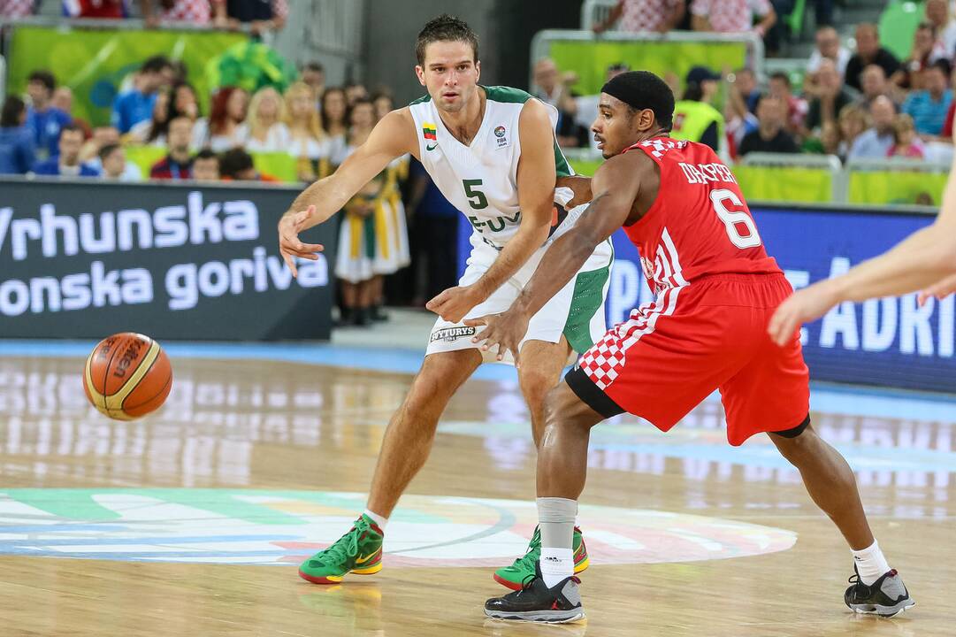 "Eurobasket": Lietuva - Kroatija