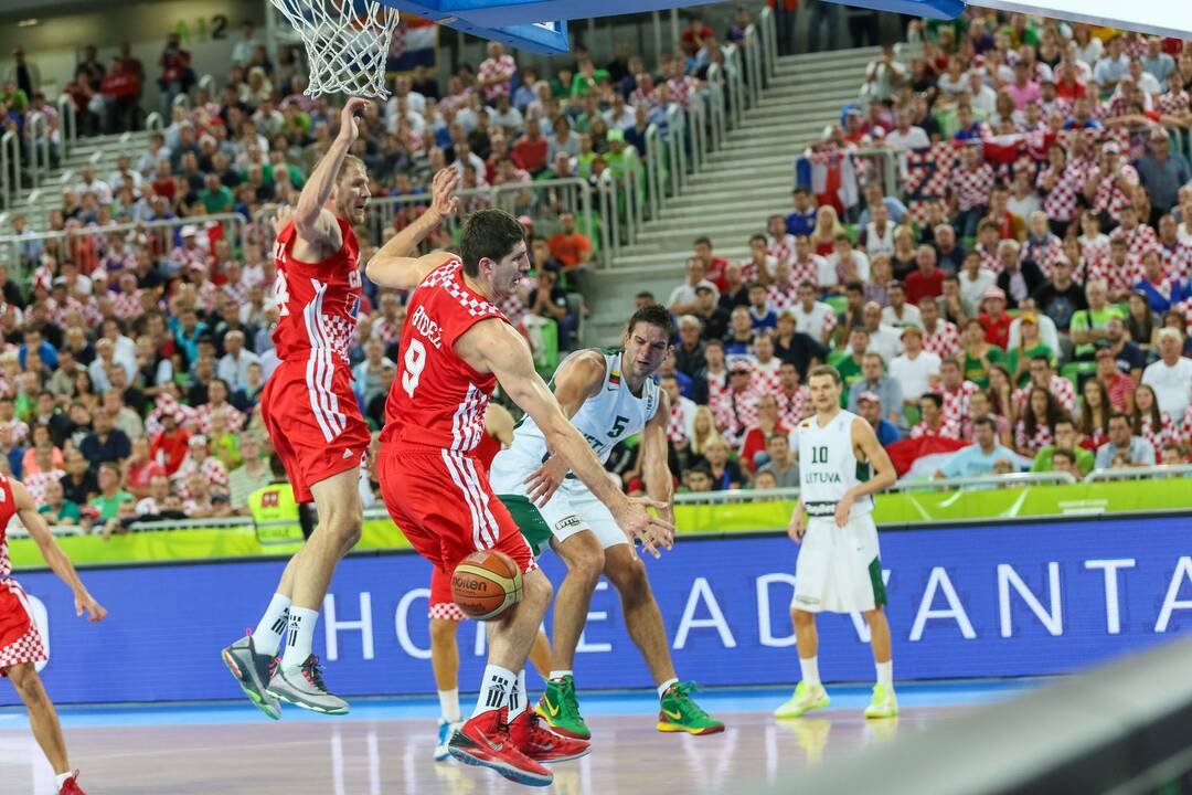 "Eurobasket": Lietuva - Kroatija