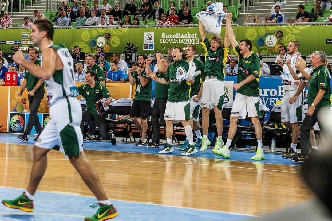 "Eurobasket": Lietuva - Kroatija