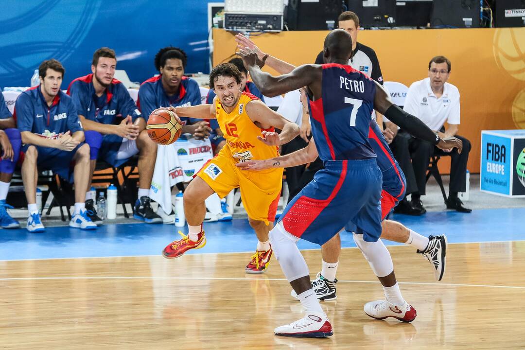 "Eurobasket": Ispanija - Prancūzija