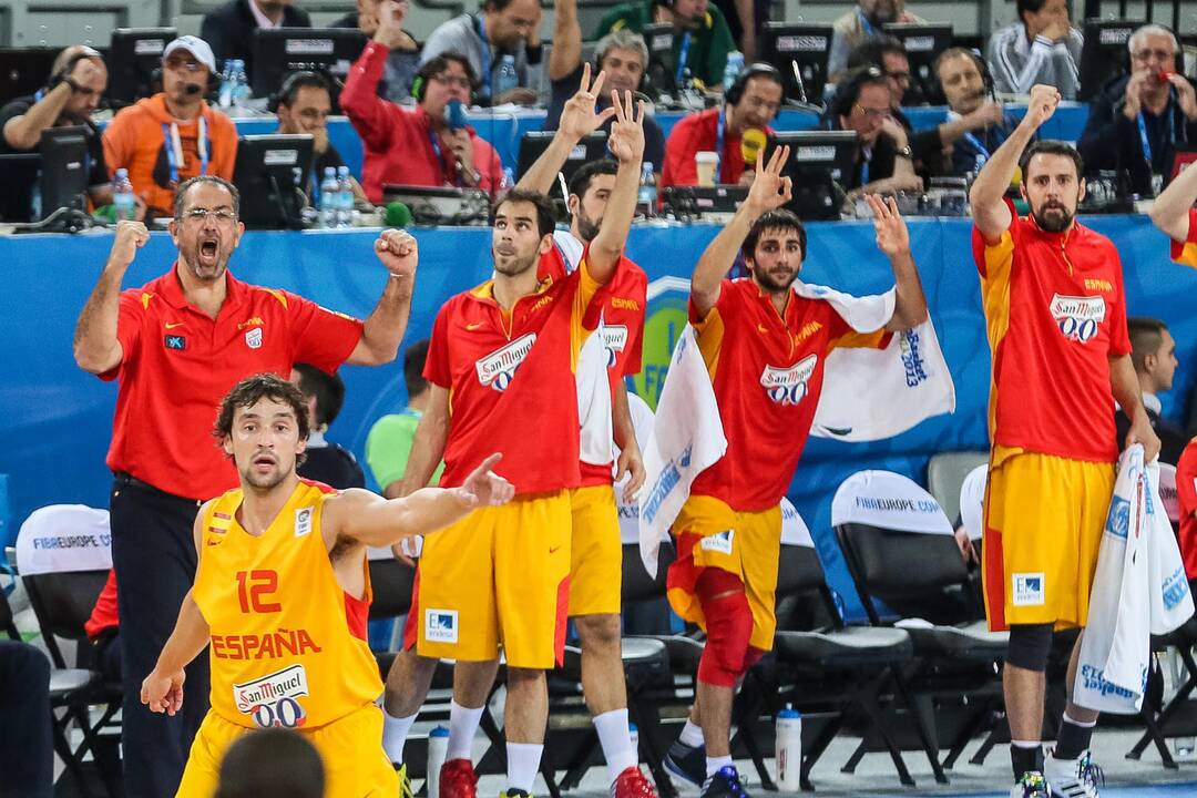 "Eurobasket": Ispanija - Prancūzija