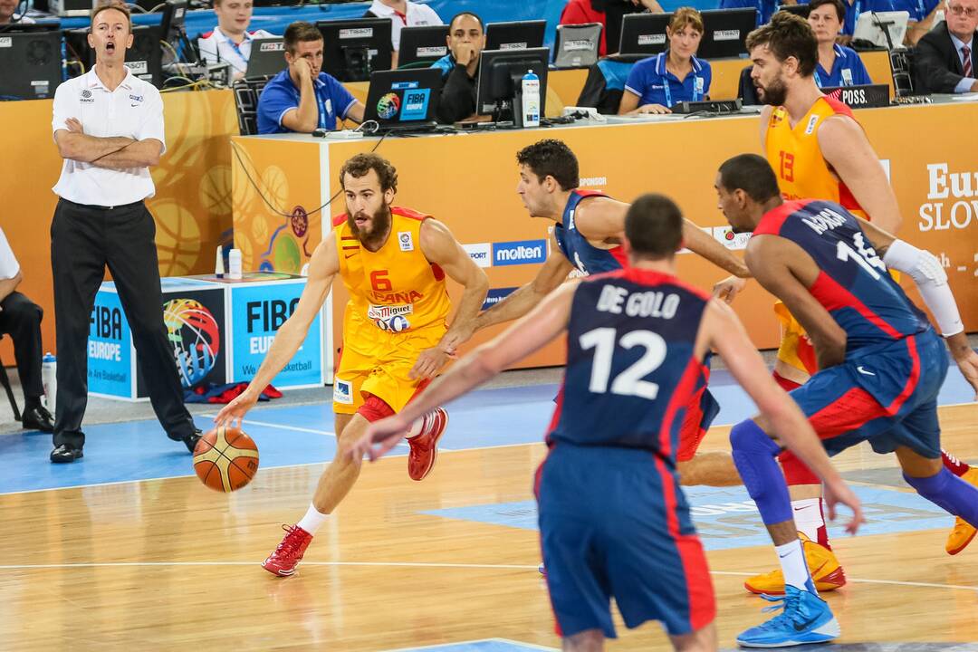 "Eurobasket": Ispanija - Prancūzija