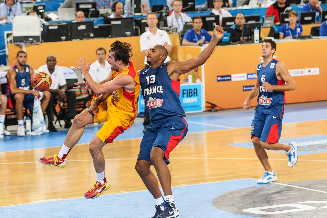 "Eurobasket": Ispanija - Prancūzija