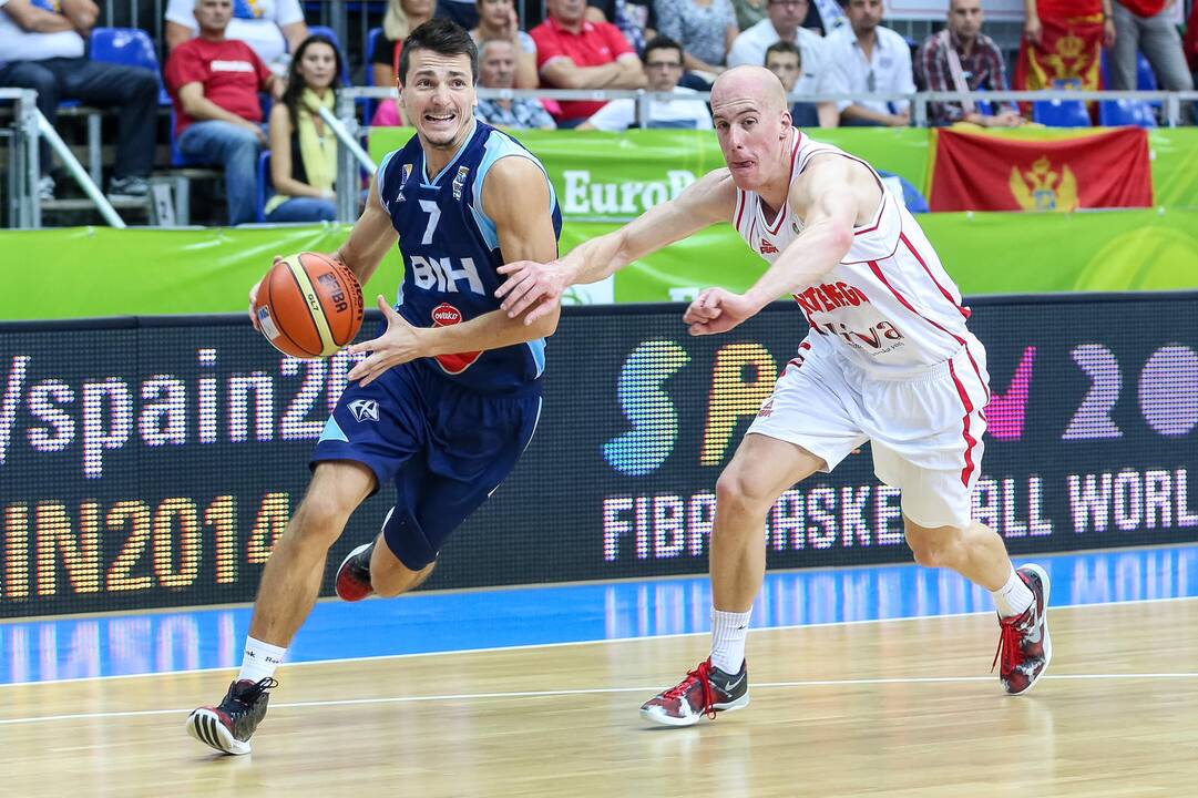 Eurobasket: Montenegro - Bosnija ir Hercogovina