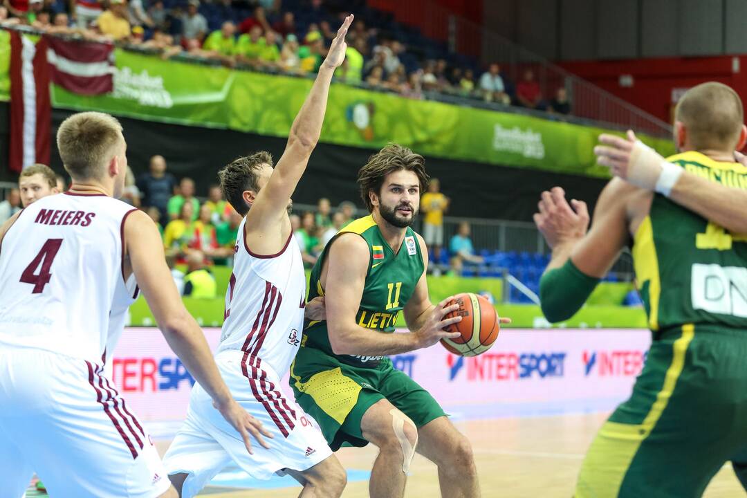 Eurobasket: Lietuva - Latvija