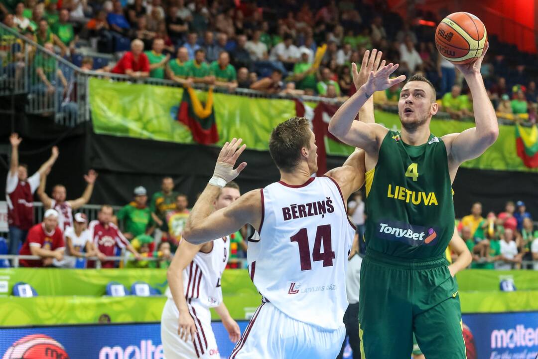 Eurobasket: Lietuva - Latvija