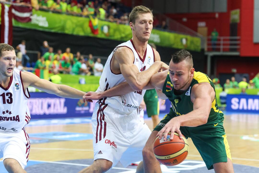 Eurobasket: Lietuva - Latvija