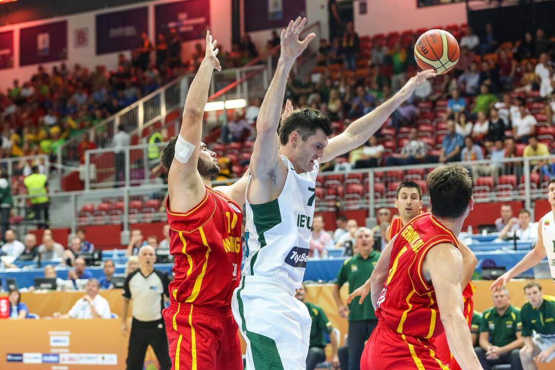 Eurobasket: Lietuva - Montenegro