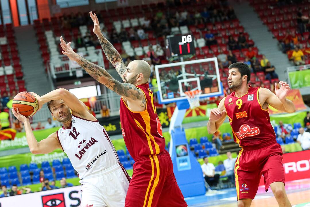 Eurobasket: Latvija - Makedonija