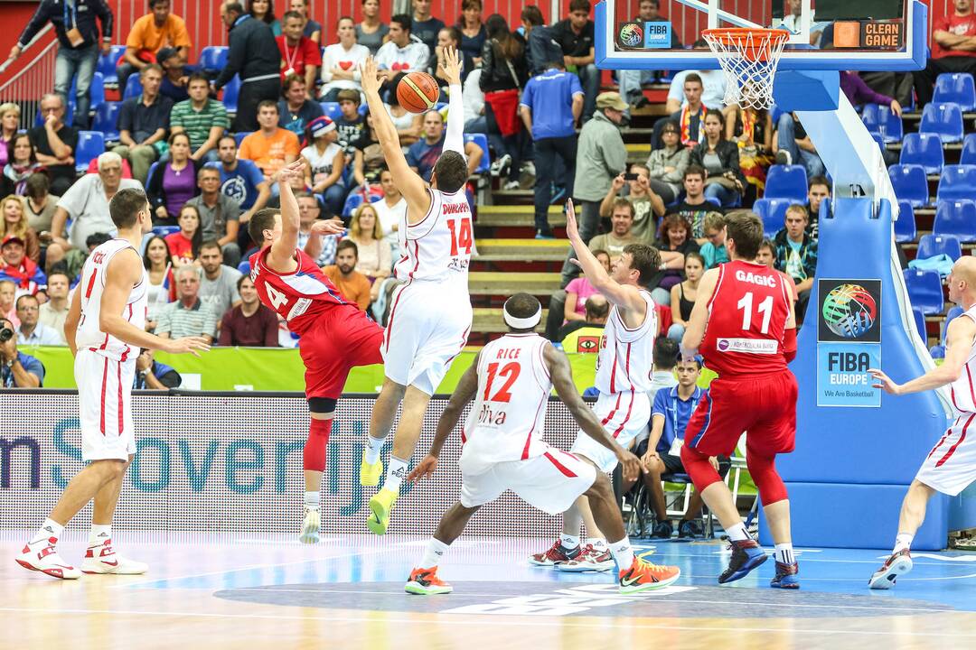 Eurobasket: Serbija - Montenegro