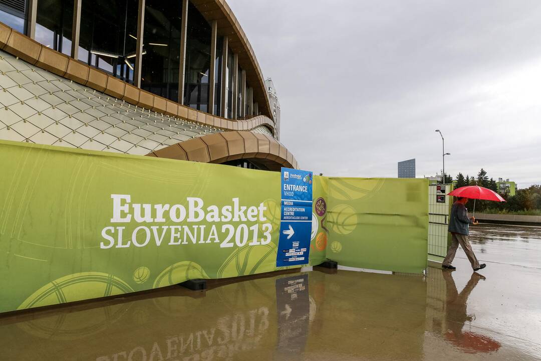 "Eurobasket" persikelia į "Stožicės" areną Liublijanoje