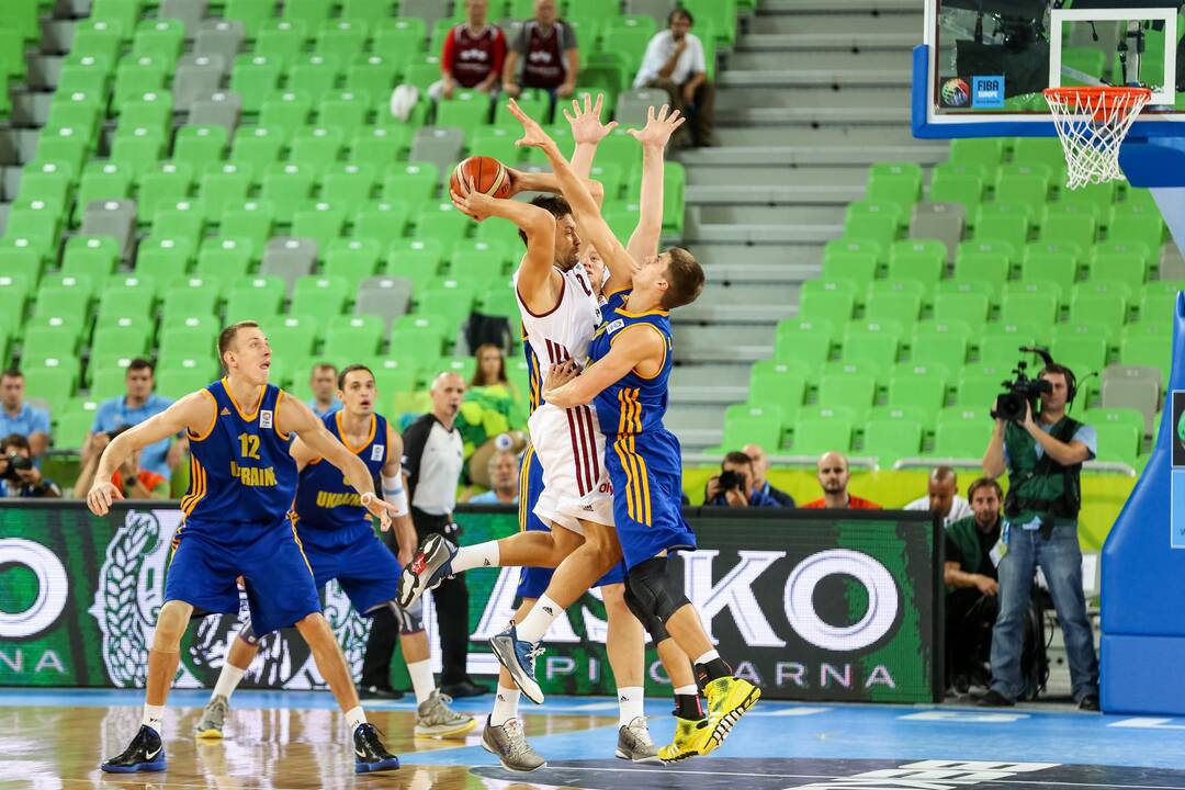 Eurobasket: Latvija - Ukraina