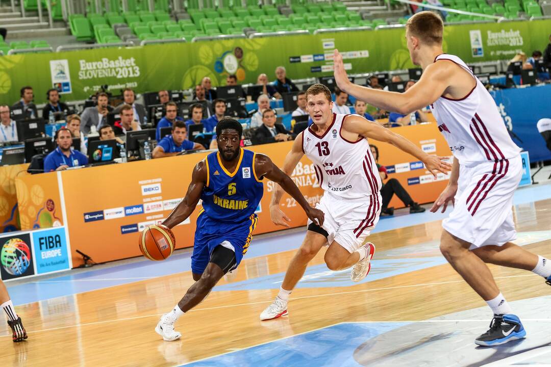 Eurobasket: Latvija - Ukraina