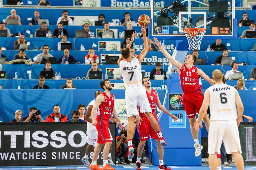 Eurobasket: Belgija - Serbija