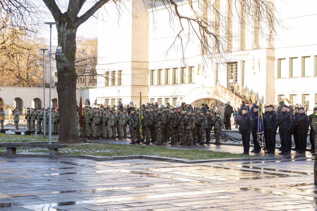 Kaunas paminėjo Lietuvos kariuomenės dieną