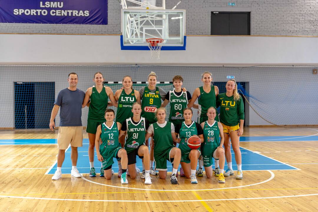 "Aistės-LSMU" ruošiasi sezonui