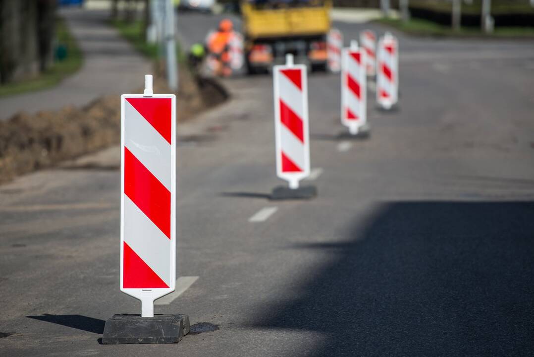Svarbu vairuotojams: dėl vykdomų darbų bus uždaryta viena gatvė Gričiupyje