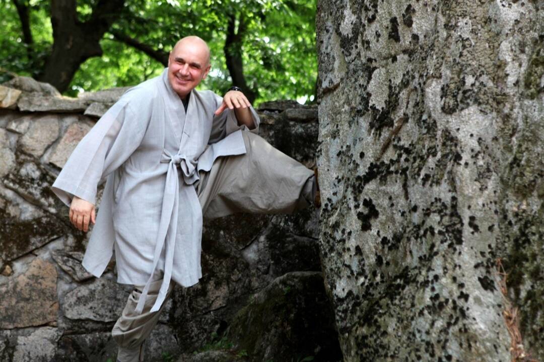 Posūkis: aktorius, režisierius ir žurnalistas K.Marčiulynas teigia, kad tik tapęs vienuoliu surado visavertį gyvenimą.