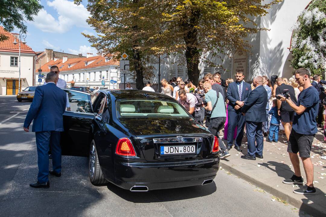 Vilniuje susituokė V. Siegel ir L. Suodaitis