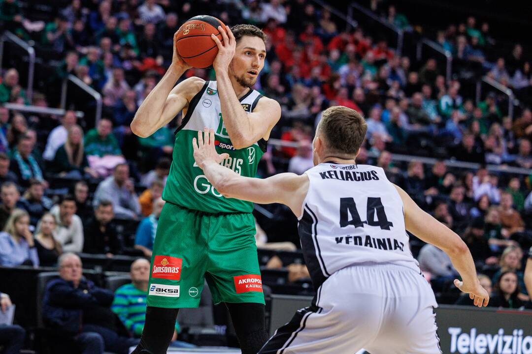 LKL susitiko Kauno „Žalgiris“ ir Kėdainių „Nevėžis“