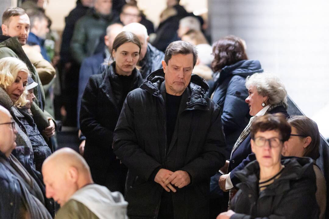 Amžinajam poilsiui išlydimas A. Kulikauskas