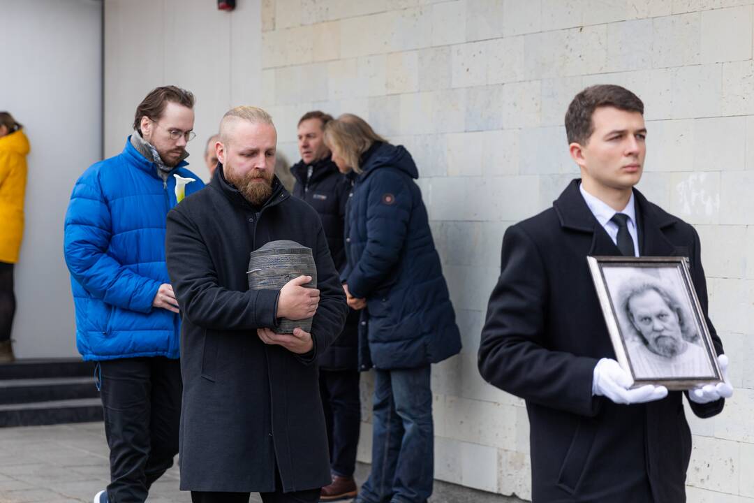 Amžinajam poilsiui išlydimas A. Kulikauskas