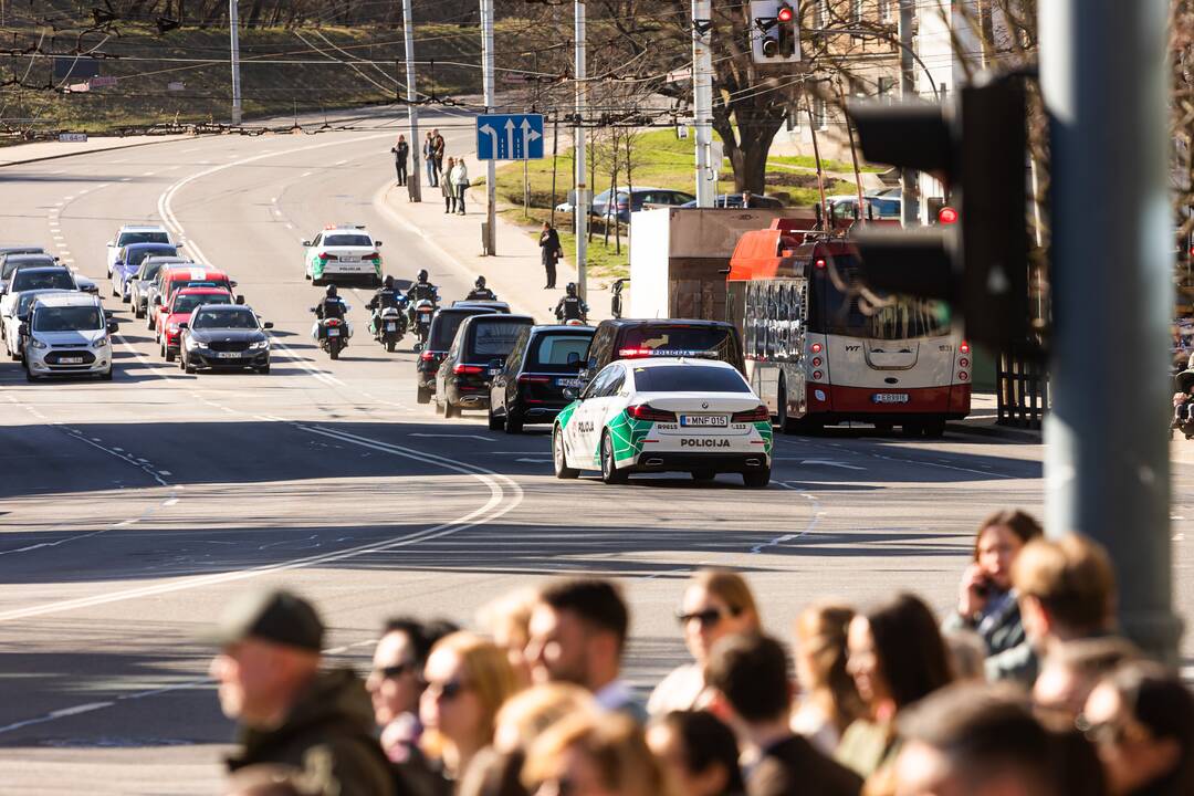 Pratybose žuvusių JAV karių pagerbimo ceremonija